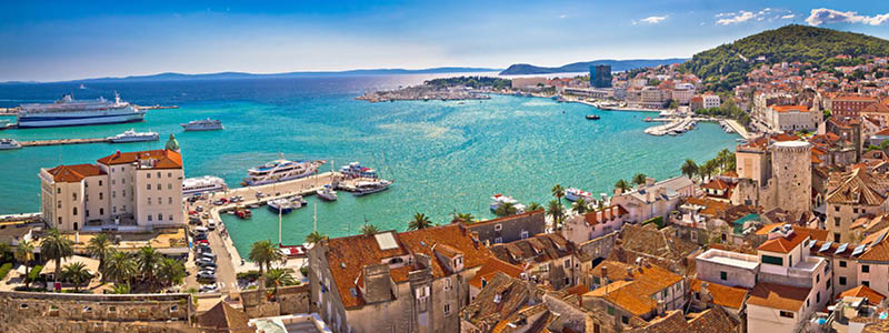 Split har en lang og spændende historie, Kroatien